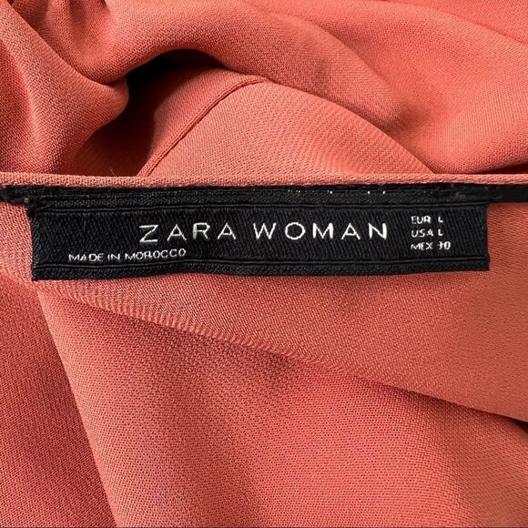 ๐
บZARA Sleeveless Ruched Dress Size L - Picture 6 of 6